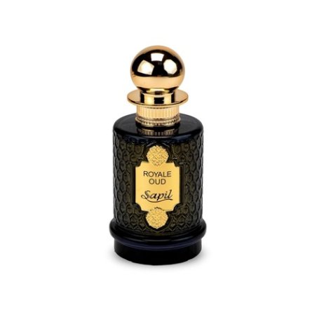 Sapil Royale Oud Unisex Eau De Parfum with Saffron, Nutmeg & Patchouli Musk Blend