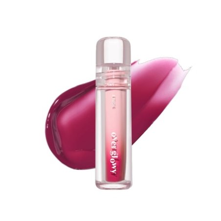 Etude Over Glowy Lip Stain Tint 7 Coco Plum Non-Sticky Vegan Lip Tint