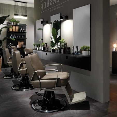 Xanitalia Elegant Hairdressing Chair Hair Graffiti Black