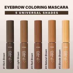 Etude Color My Brows Brow Mascara 3D Natural Coloring with Beeswax & Carnauba Wax