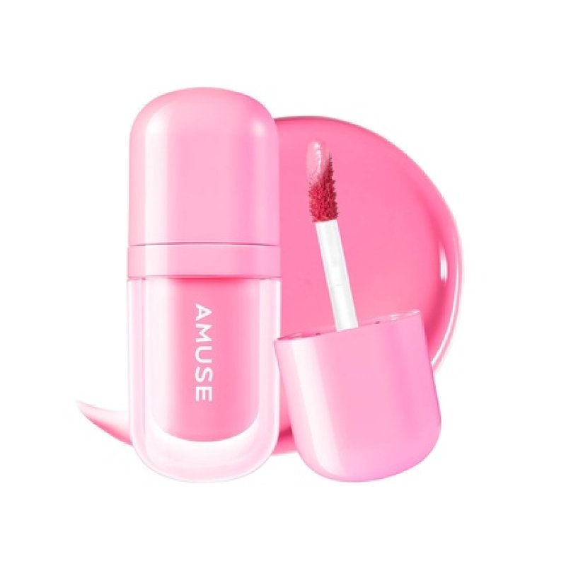 Amuse Seoul Bebe Tint 03 Cool Hibiscus 24-Hour Long-Lasting Lip Stain