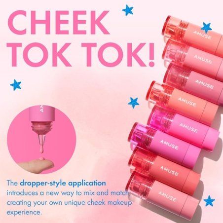 Amuse Seoul Cheek Tok Tok Liquid Blush 06 Berry Tok