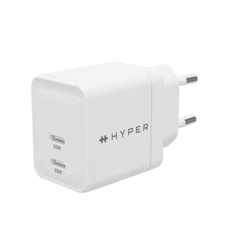 HYPER HJG35EU chargeur d'appareils mobiles Casques, Casque, Smartphone, Montre Blanc Secteur Charge rapide Intérieure