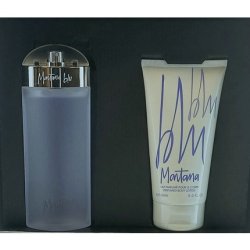 Montana Blu Gift Set for Women Eau de Toilette 100ml and Body Lotion 150ml