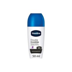 Vaseline Deo Rollon Double Invisible 48h Unisex 50 Milliliters