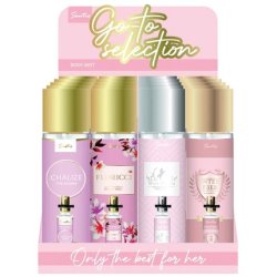 Sentio Sentio Bodymist Perfume 100ml Mix 4 Assorted 20pcs Display 4 Testers
