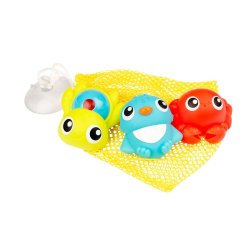 Playgro - 3 bath friends in a net (10189200)