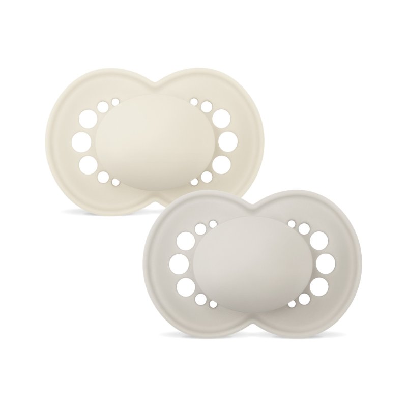 MAM - Original Natural Rubber Pacifiers - Neutral - 6-16m