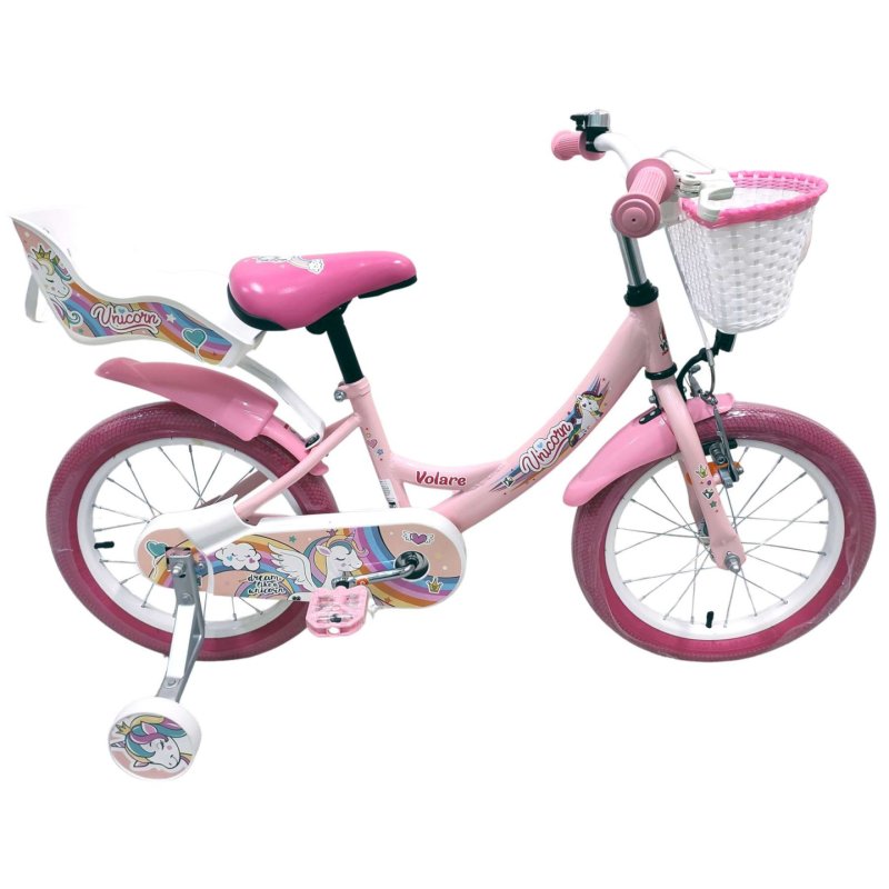 Volare - Children's Bicycle 16 - Unicorn Pink (61675)