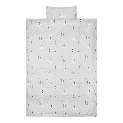 Vanilla Copenhagen - Bedding Junior - Cozy Grey - 100 x 140 cm, 40 x 45 cm