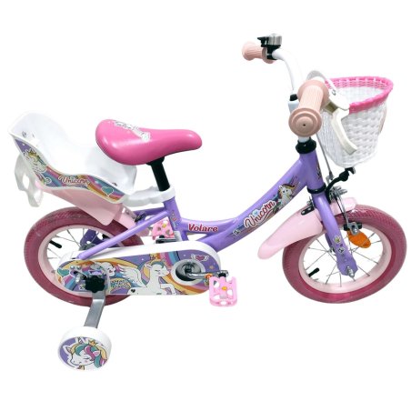 Volare - Children's Bicycle 12 - Unicorn Purple (61279)