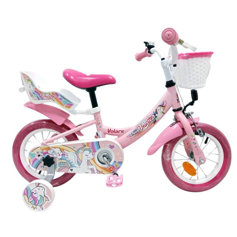 Volare - Children's Bicycle 12 - Unicorn Pink (61270)