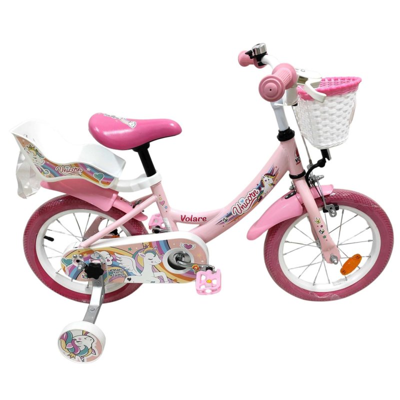 Volare - Children's Bicycle 14 - Unicorn Pink (61470)