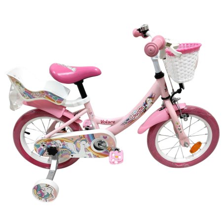 Volare - Children's Bicycle 14 - Unicorn Pink (61470)