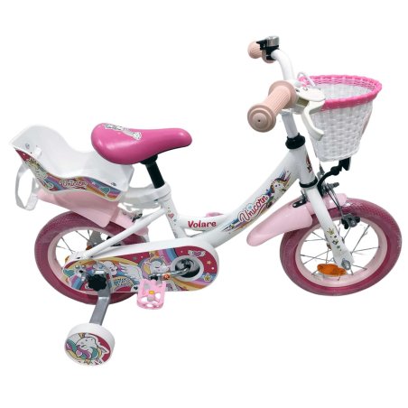 Volare - Children's Bicycle 12 - Unicorn White (61273)