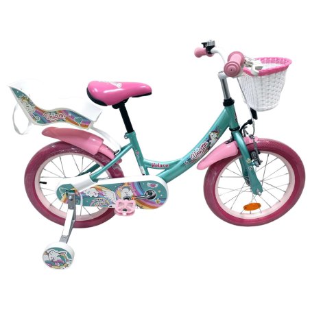 Volare - Children's Bicycle 16 - Unicorn Green (61681)