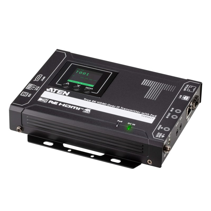 ATEN VE8962T TRANSMET. HDMI/IP TRUE 4K AVEC POE