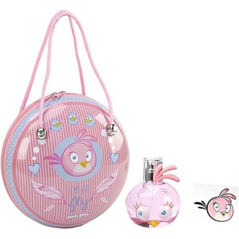 Disney Edt Angry Birds Child I Am So Fly Set 50 Ml With Glitter Tattoos And Metal Case