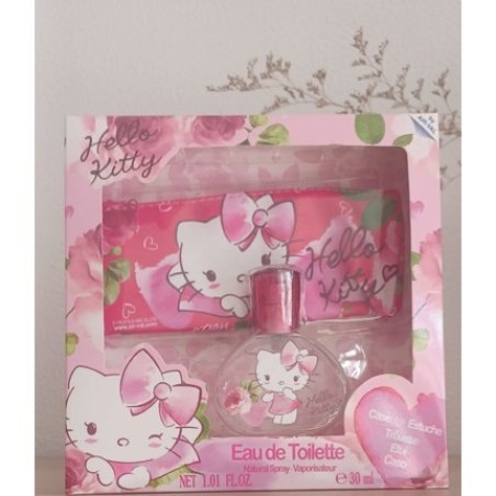 Hello Kitty Eau De Toilette For Children Set 30 Milliliters Case
