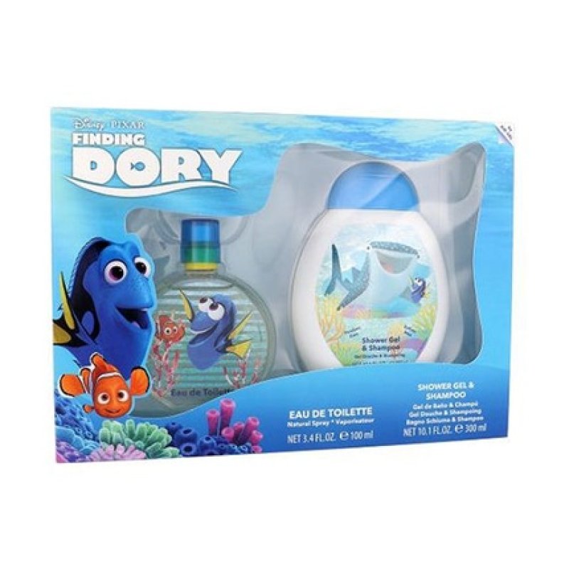 Disney Eau De Toilette Finding Dory Children's Set 100 Ml 2 In 1 Shower Gel 300 Ml