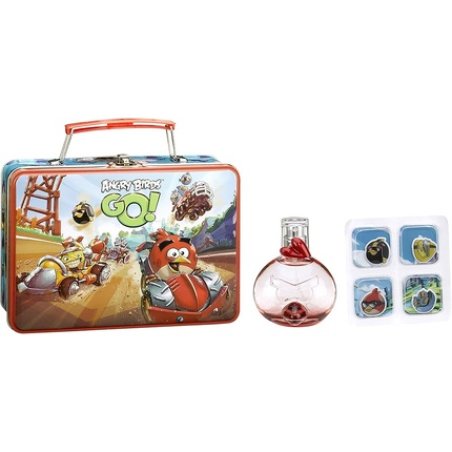 Disney Angry Birds Children's Eau De Toilette Set 50 Ml With 3d Stickers And Metal Box