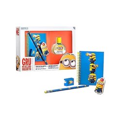 Minions Eau De Toilette Children Set 30 Milliliters Stationery Set