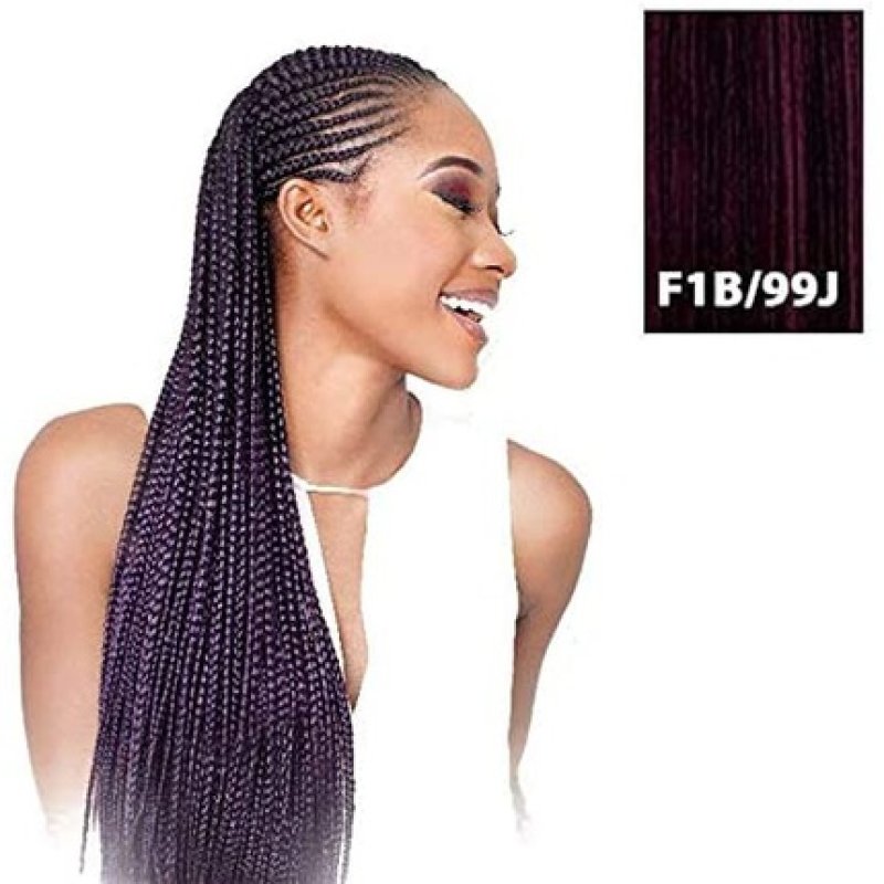 X-Pression Braided Hair Extensions Model 1b/99j 300 G