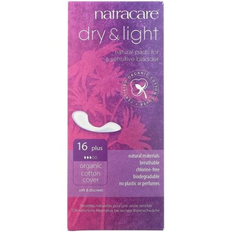 Natracare Organic Dry & Light Incontinence Pads Plus
