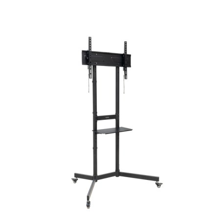 SOPORTE SUELO TOOQ RUEDAS "KEFREN" 37-70" NEGRO