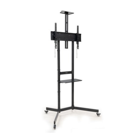 SOPORTE SUELO TOOQ RUEDAS "NEFERTITI" 37-70" NEGRO