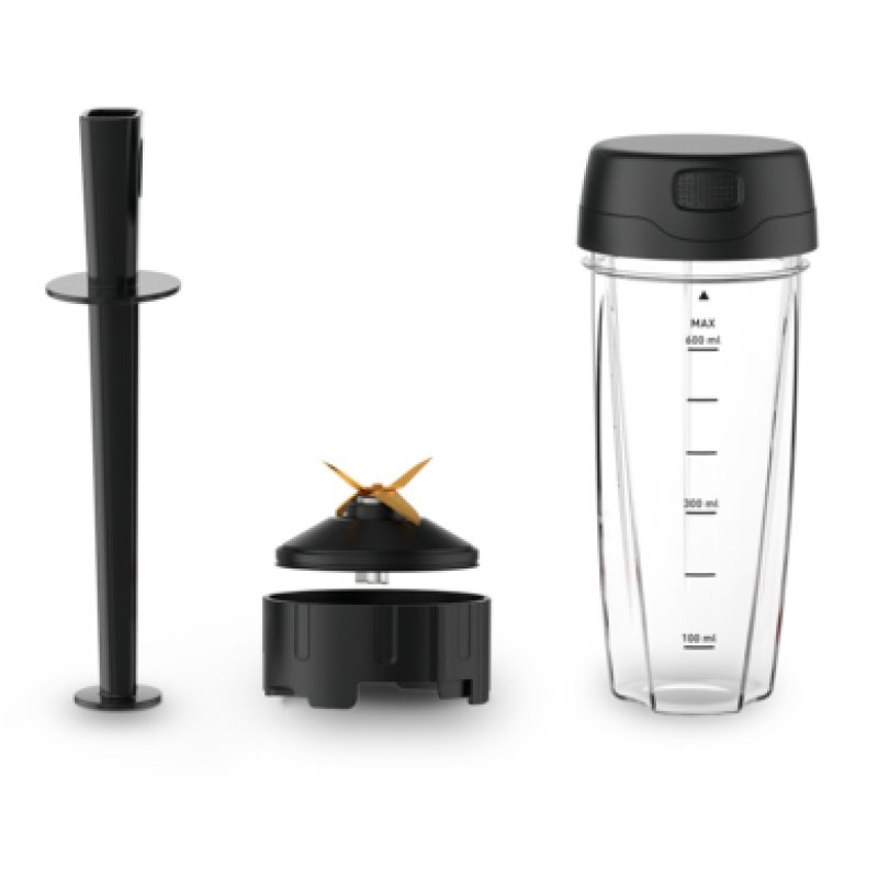 Tefal BL91HD Stand mixer 1600 W Black Stainless steel