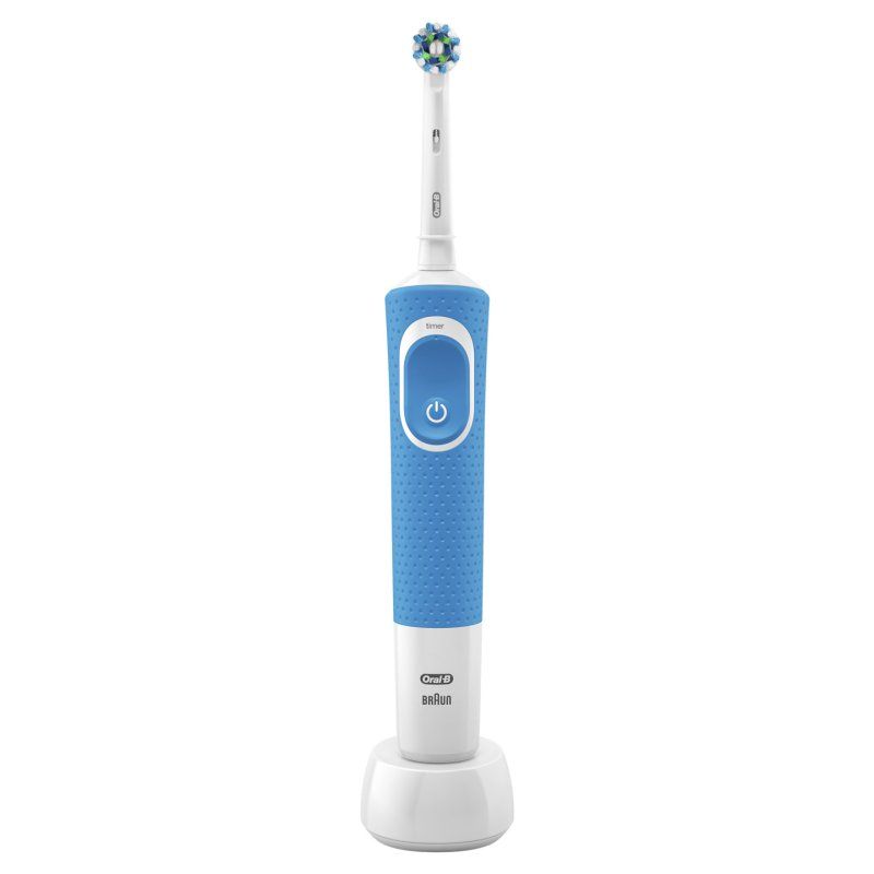 Oral-B Vitality 100 Cross Action Adult Rotating-oscillating toothbrush Blue