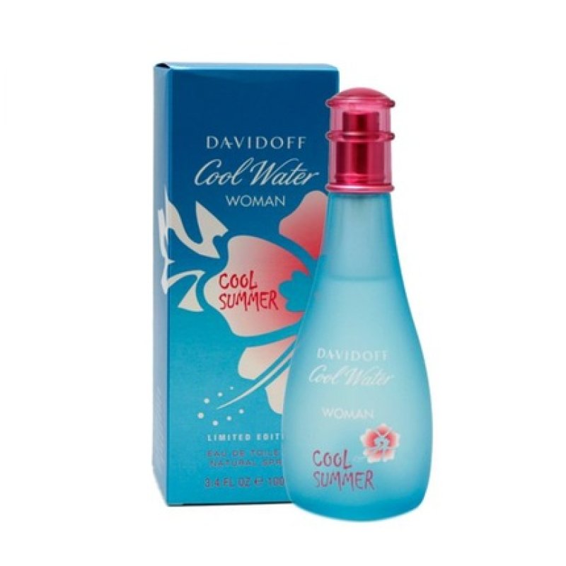 Davidoff Cool Water Cool Summer Eau De Toilette For Women 100 Milliliters