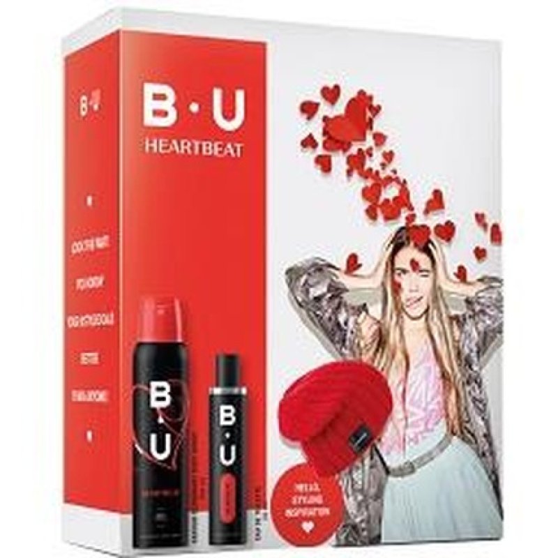 Bu Edt Heartbeat Woman Set 50 Ml Deodorant Spray 150 Ml