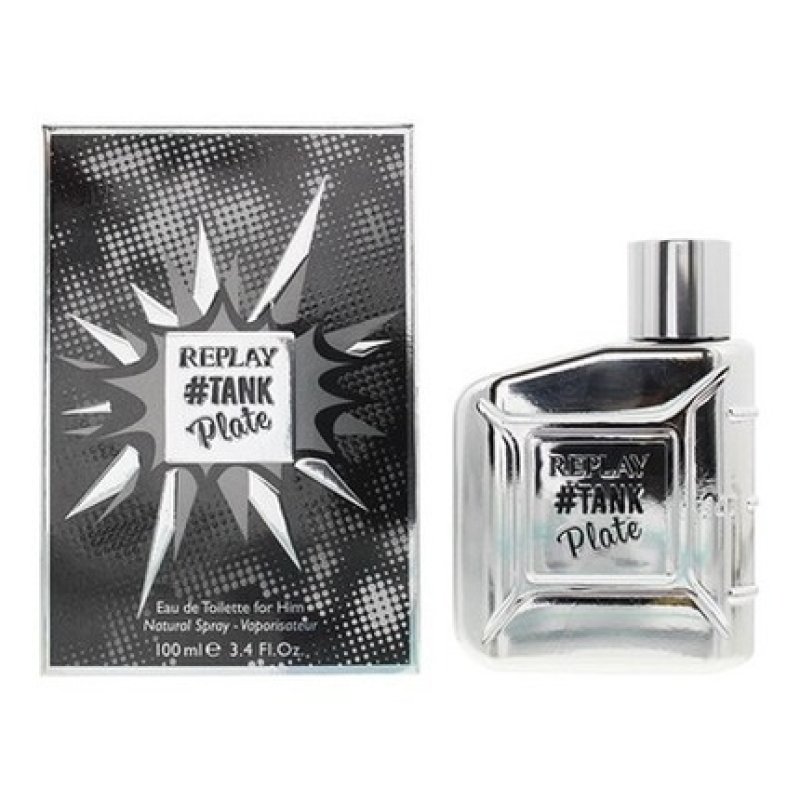 Replay Edt Tank Man Plate For Him 100 Ml Replay Fragrance