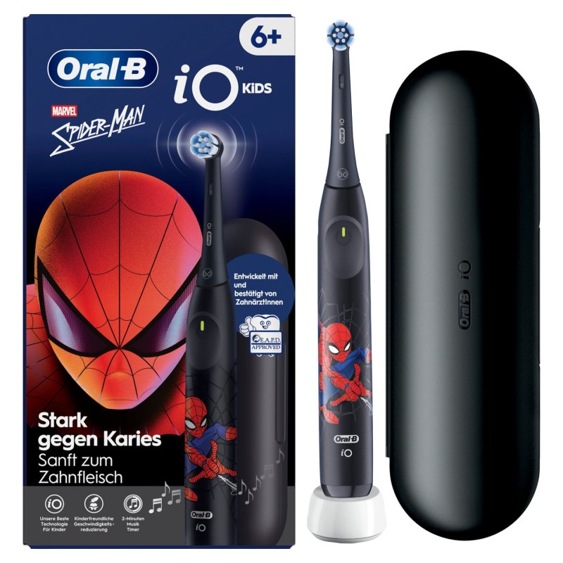 Oral-B iO Kids Spiderman Child Rotating toothbrush Black