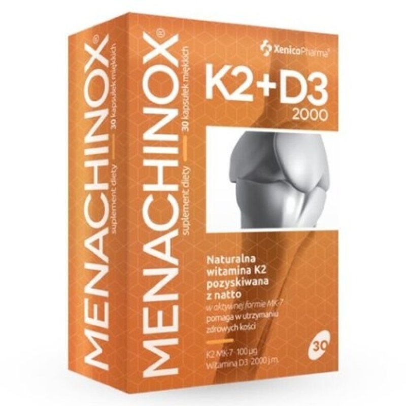 Xenicopharma Menachinox K2 D3 2000 30 Capsules