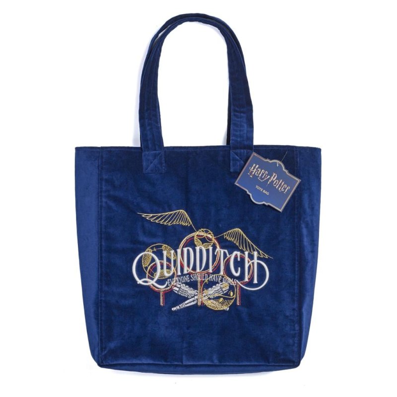 HARRY POTTER - Quidditch - Sac Premium Brodé et Velours