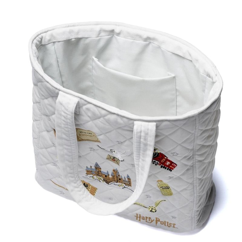 HARRY POTTER - Symboles - Sac Premium Brodé et Velours