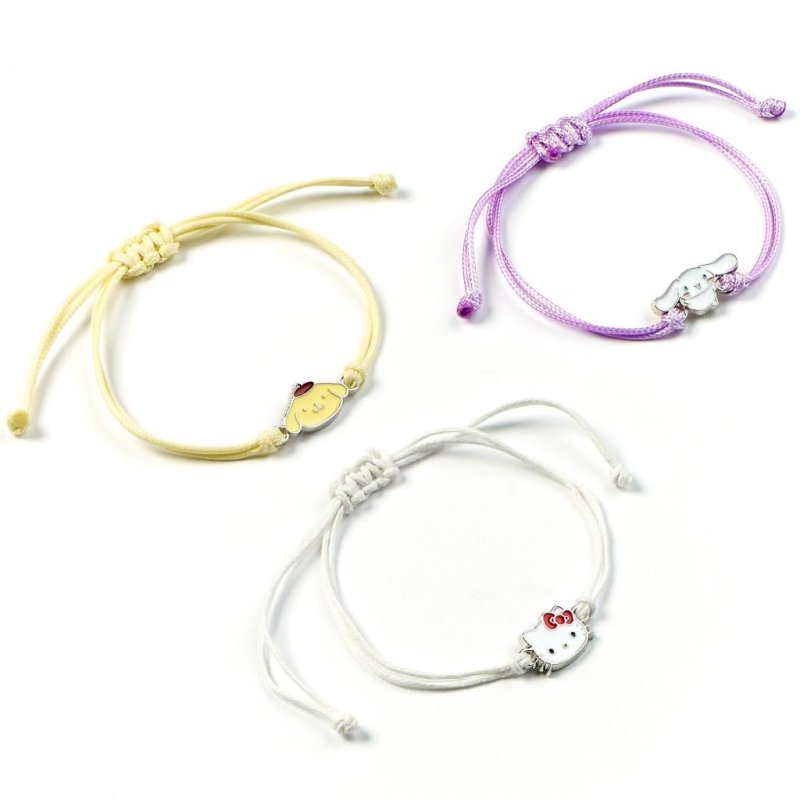 HELLO KITTY & Friends - Set de 3 Bracelets de l'Amitité