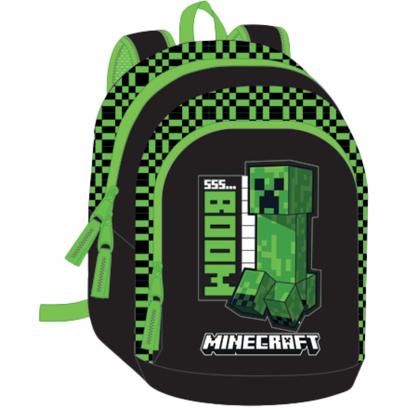 MINECRAFT - Boom - Sac à Dos 2 Compartiments '38x28x16cm'