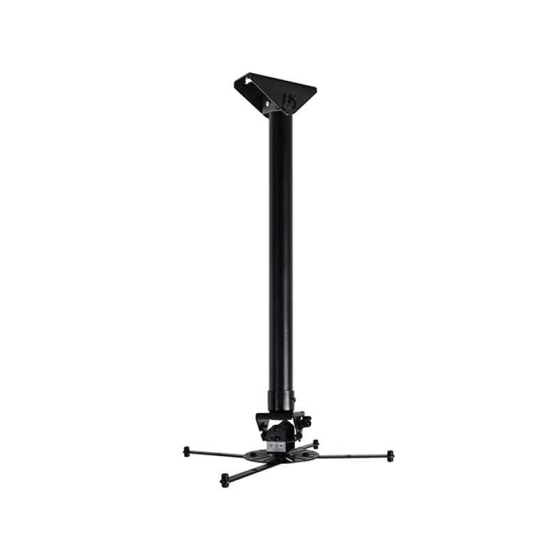 B-Tech SYSTEM 2 - Extra-Large Projector Ceiling Mount with Micro-adjustment - 0.5m Ø50mm Pole