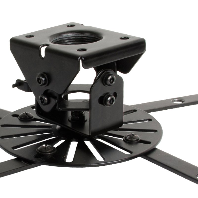 B-Tech SYSTEM 2 - Extra-Large Projector Ceiling Mount with Micro-adjustment - 3m Ø50mm Pole