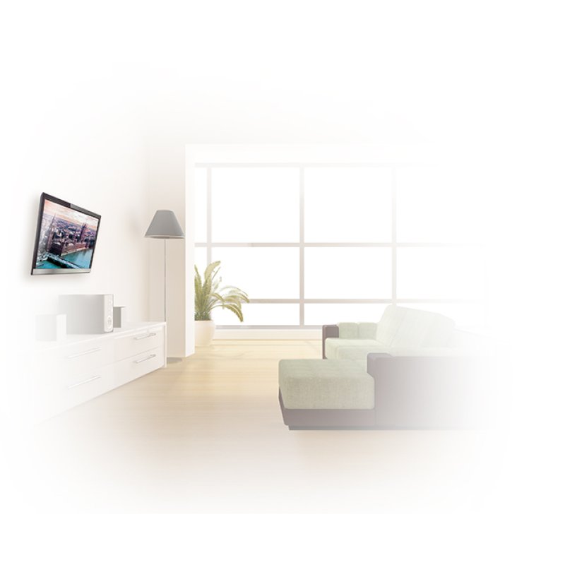 B-Tech BTV501 119,4 cm (47") Noir