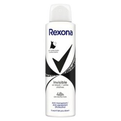 Rexona Deo Spray Invisible Black & White 48h Woman 200 Milliliters