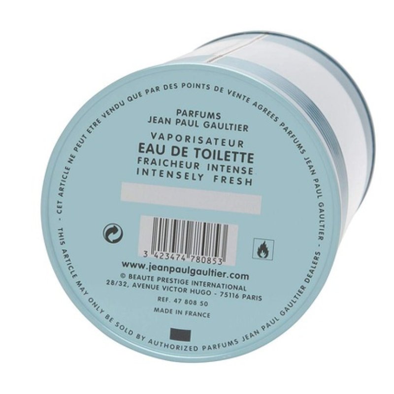 Jean Paul Gaultier Le Beau Eau De Toilette 200ml Vaporizer with Wormwood, Mint, Lavender, Orange Blossom, and Sage