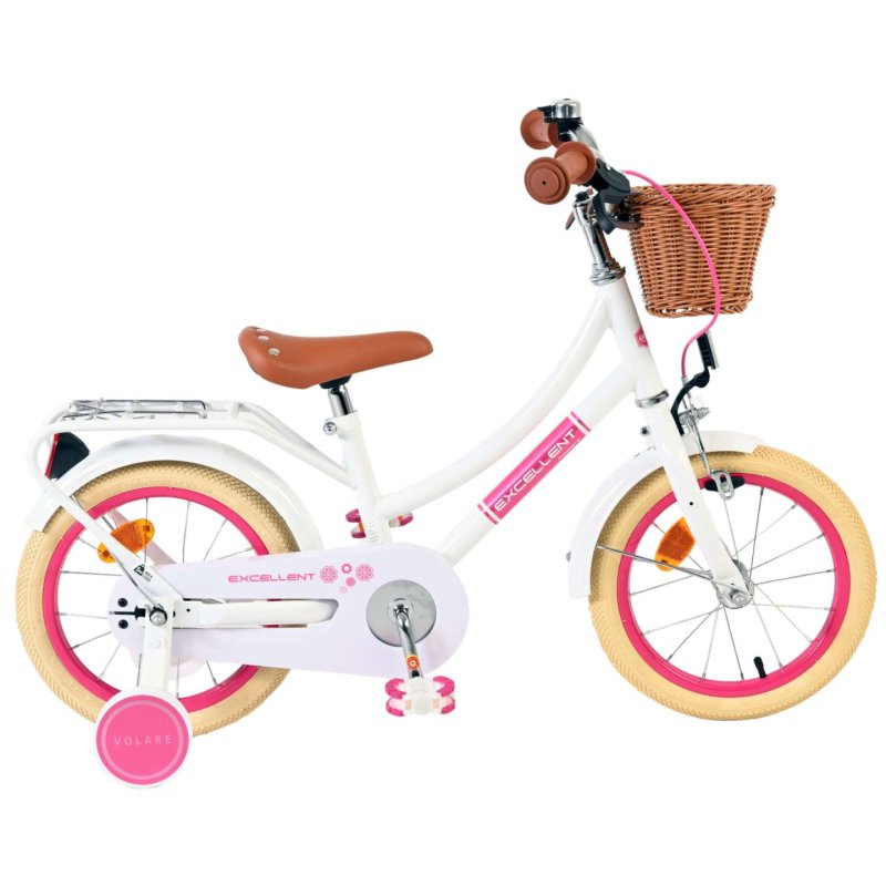 Volare - Children’s Bicycle 14 - Excellent White (51443)