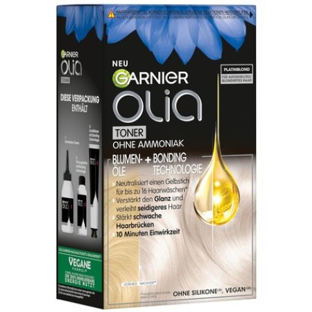 Olia Toner 1001 Platinum Blonde Anti-Yellowing Intensive Toner for Blonde Hair