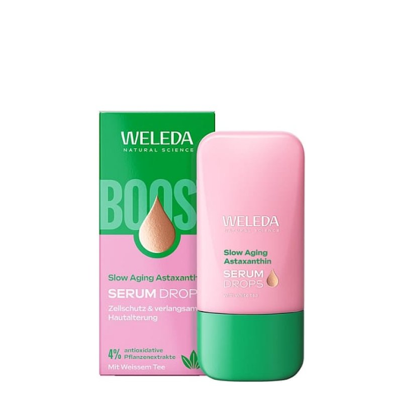 Weleda Slow Aging Astaxanthin Serum Drops Sérum visage 30 ml Femmes