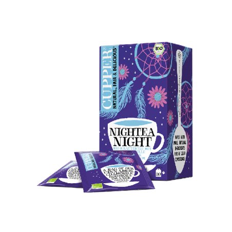 Cupper Tee Nightea Night Infusion de plantes 40 g